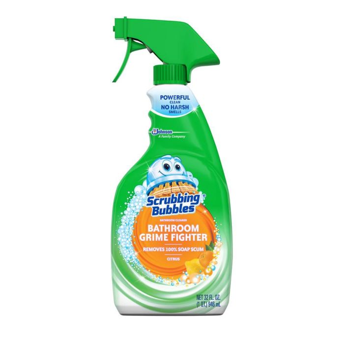 Cleaner scrubbing disinfectant cleaners grime citrus oz foaming scent fl ontimesupplies msds sheet
